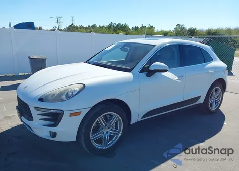 2015 Porsche Macan S z USA, uszkodzony, nr VIN WP1AB2A53FLB68032